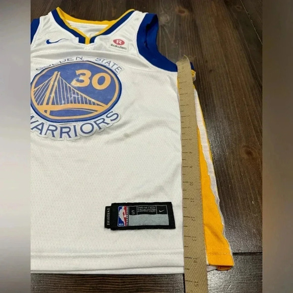 Golden State Warriors  Steph Curry Adidas NBA Basketball Jersey - Picture 8 of 9
